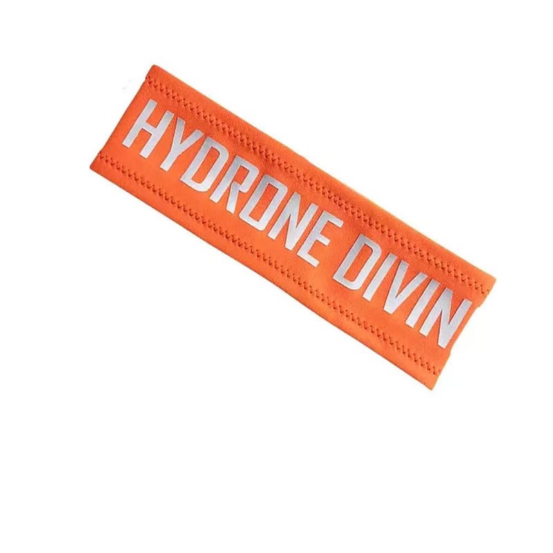 5M3M DIVING Hydrone Diving Headband 2mm Neoprene Scuba Hairband Elastic Non-Slip Swimming Headband Workout Sweat Bands for Women Men Children Scuba Dive Snorkeling Swimming Surfing (Orange) - Image 1